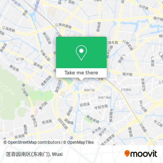 莲蓉园南区(东南门) map