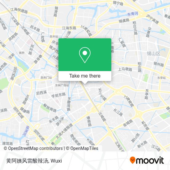 黄阿姨风雷酸辣汤 map