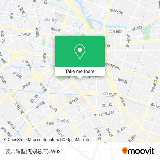 麦吉造型(无锡总店) map