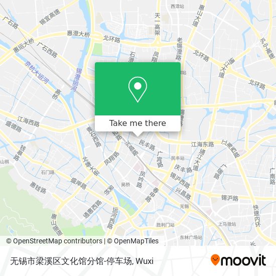 无锡市梁溪区文化馆分馆-停车场 map