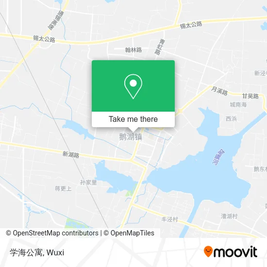 学海公寓 map