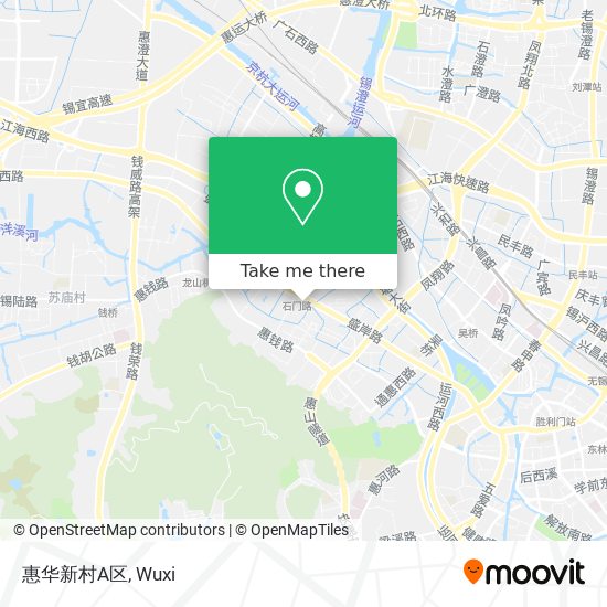 惠华新村A区 map