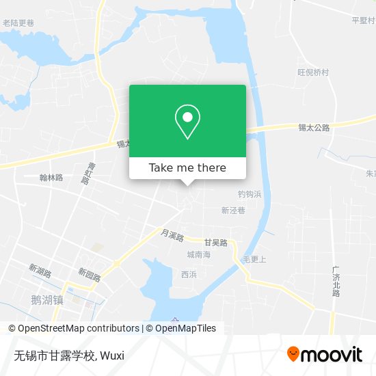 无锡市甘露学校 map