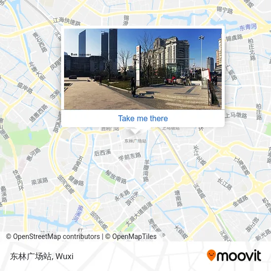 东林广场站 map