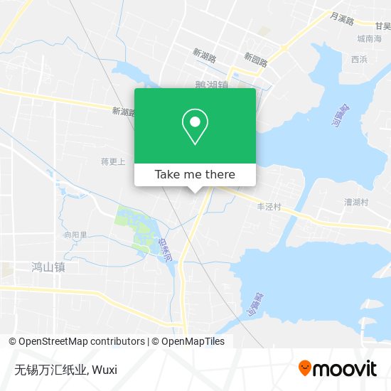 无锡万汇纸业 map