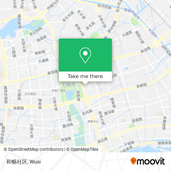 和畅社区 map