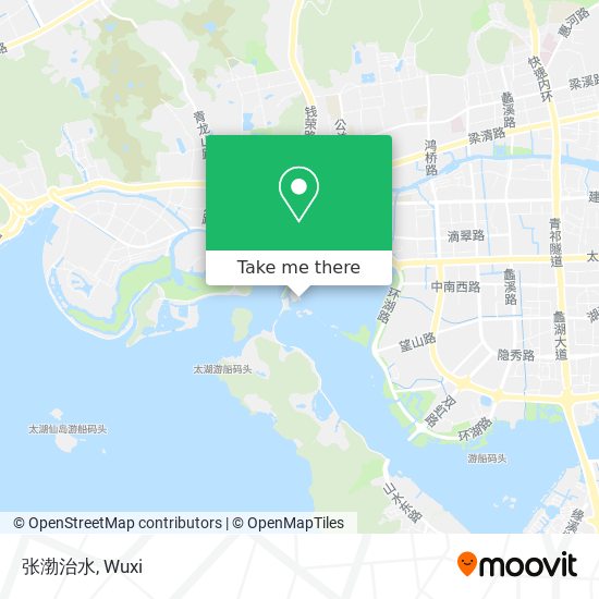 张渤治水 map