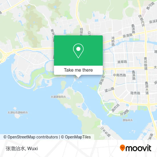 张渤治水 map
