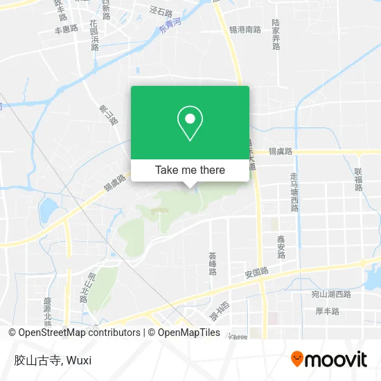 胶山古寺 map