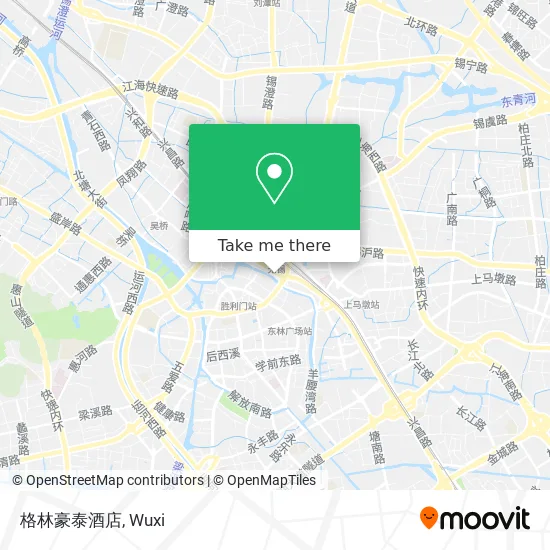 格林豪泰酒店 map