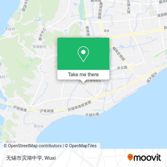 无锡市滨湖中学 map