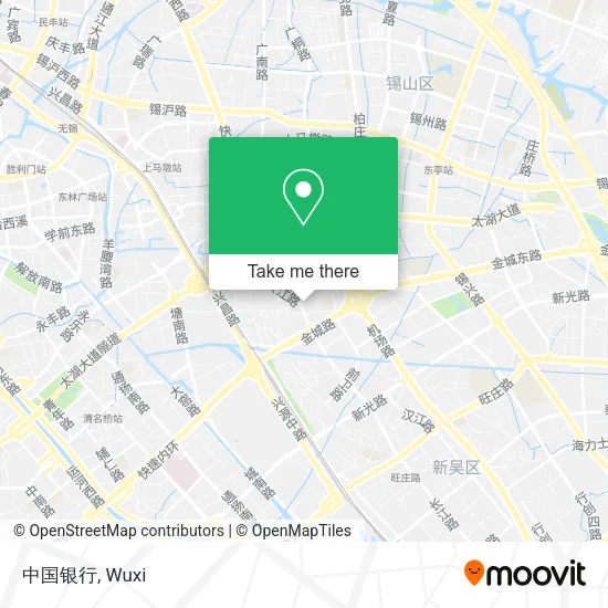 中国银行 map