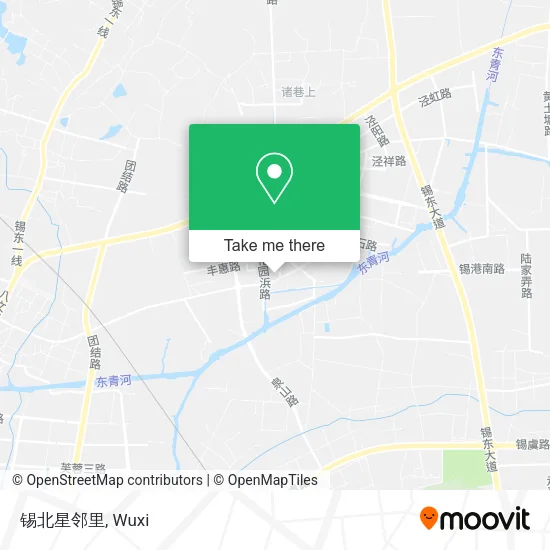 锡北星邻里 map