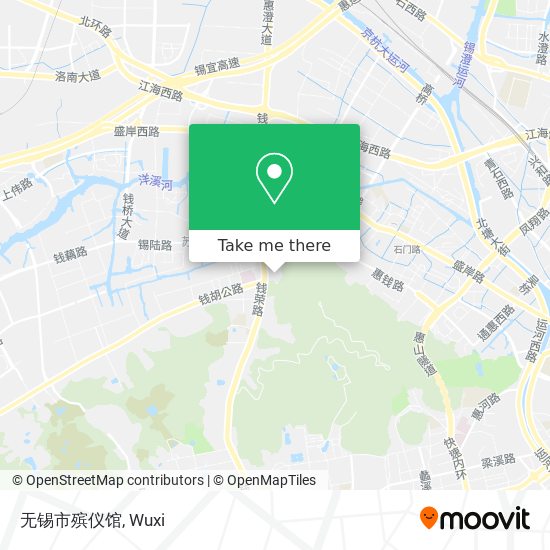 无锡市殡仪馆 map