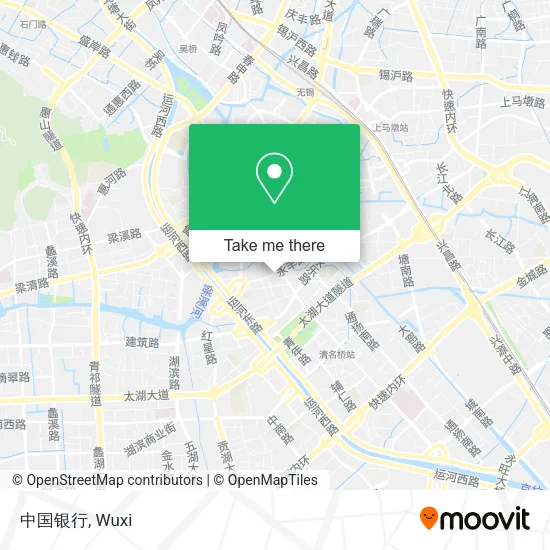 中国银行 map