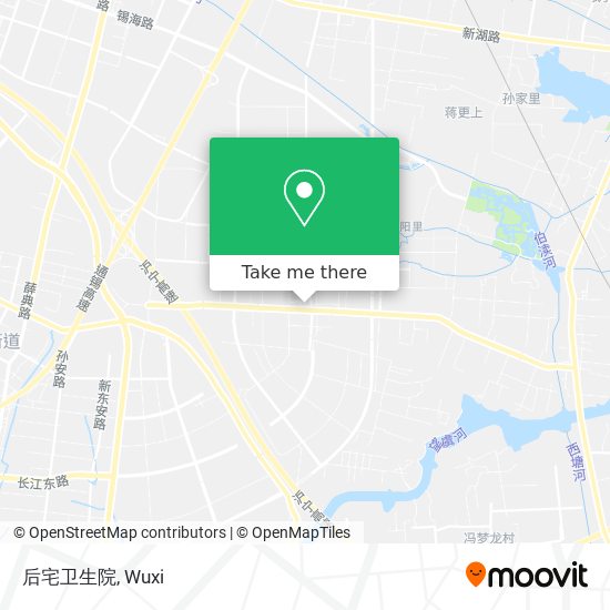 后宅卫生院 map