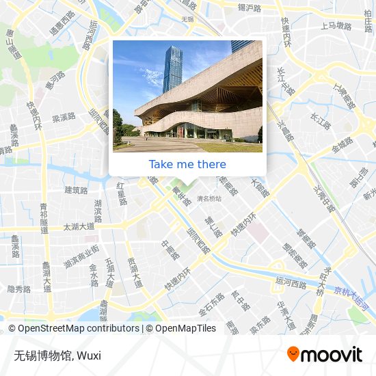 无锡博物馆 map