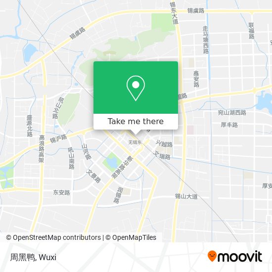 周黑鸭 map