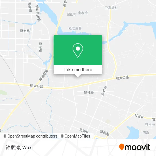 许家湾 map