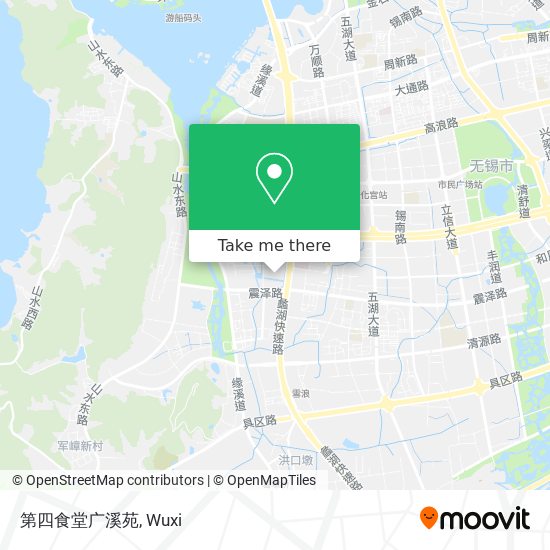 第四食堂广溪苑 map