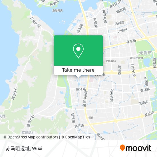赤马咀遗址 map