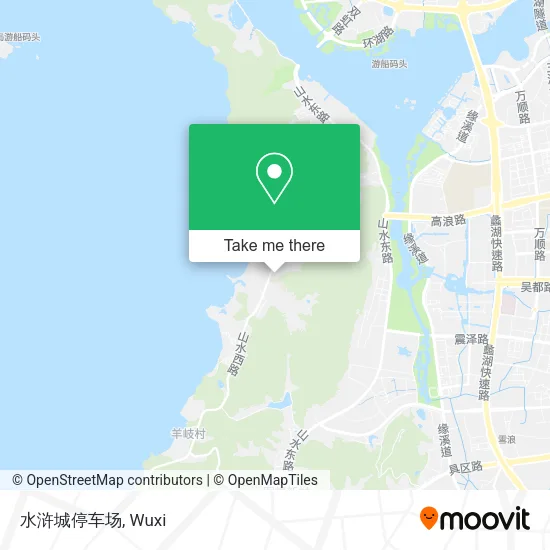 水浒城停车场 map