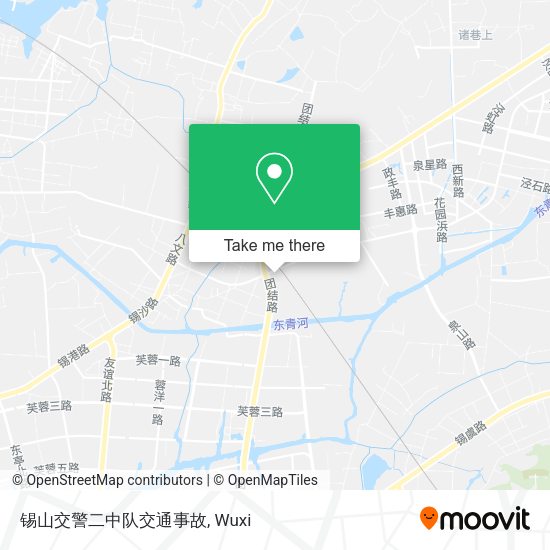 锡山交警二中队交通事故 map