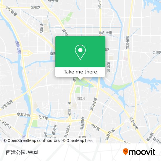 西漳公园 map