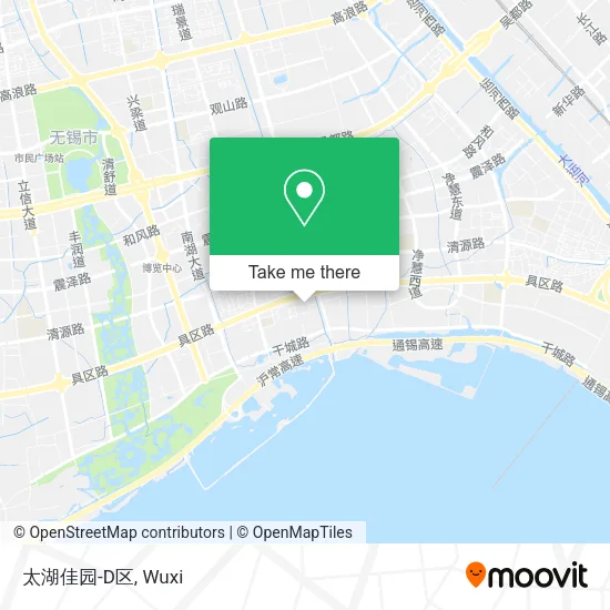 太湖佳园-D区 map