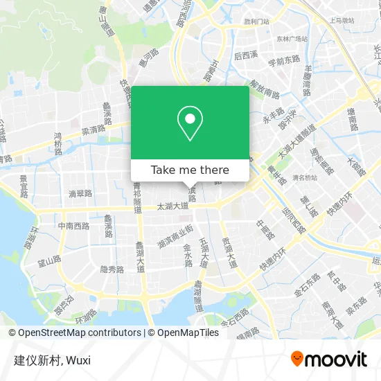 建仪新村 map
