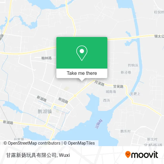 甘露新扬玩具有限公司 map