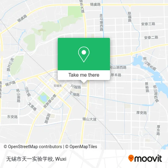 无锡市天一实验学校 map