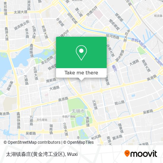 太湖镇淼庄(黄金湾工业区) map