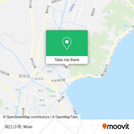 闾江小学 map