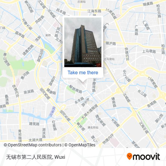 无锡市第二人民医院 map