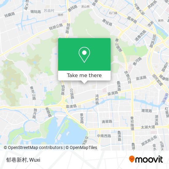 郁巷新村 map