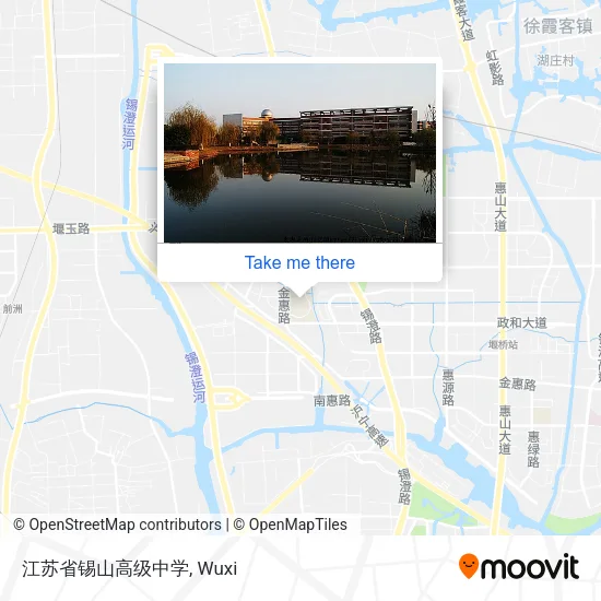 江苏省锡山高级中学 map