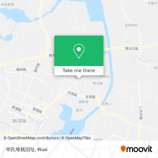 华氏堆栈旧址 map