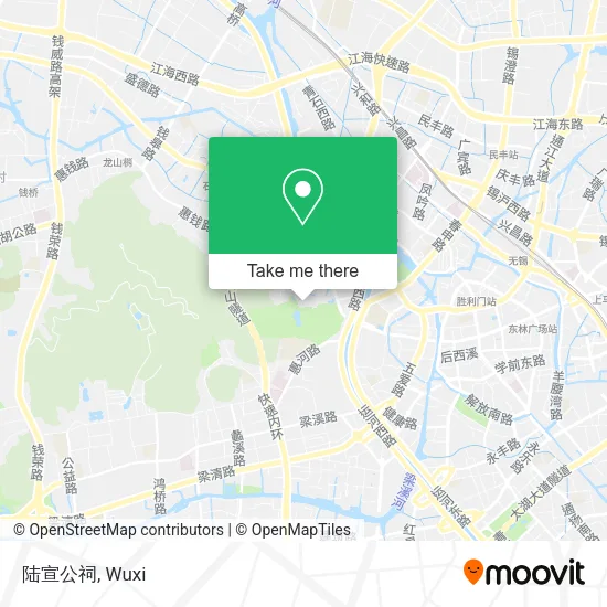 陆宣公祠 map