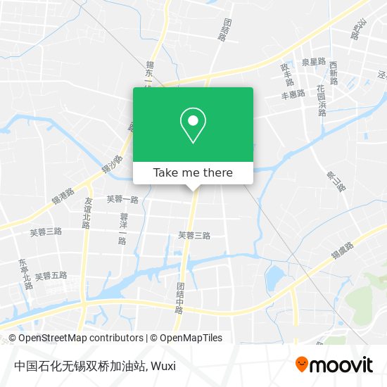 中国石化无锡双桥加油站 map