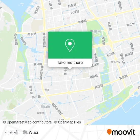 仙河苑二期 map