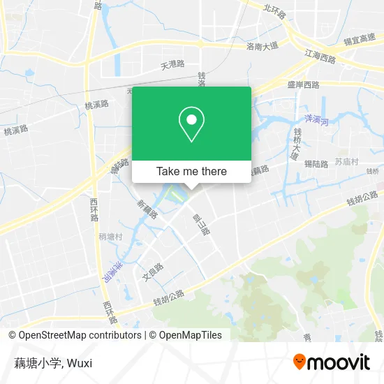 藕塘小学 map
