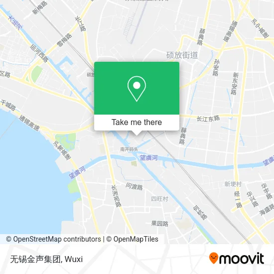 无锡金声集团 map