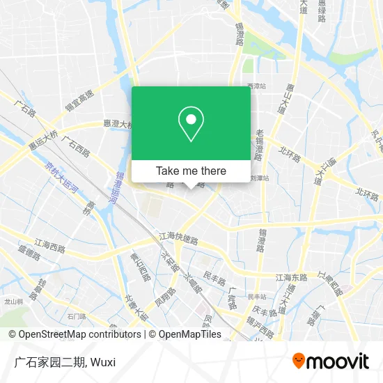 广石家园二期 map