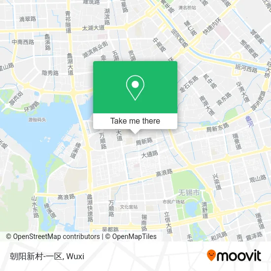 朝阳新村-一区 map