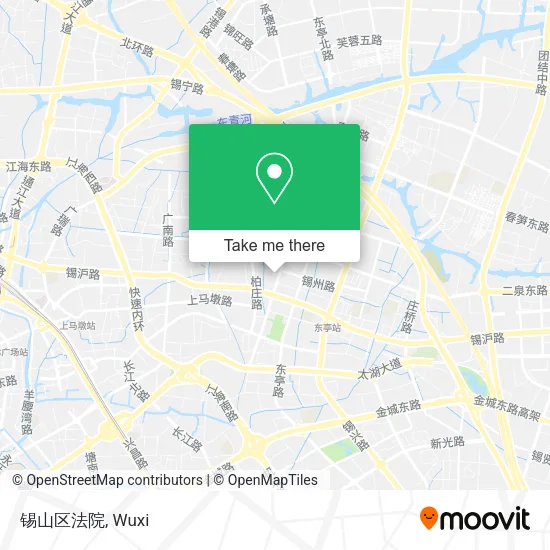锡山区法院 map