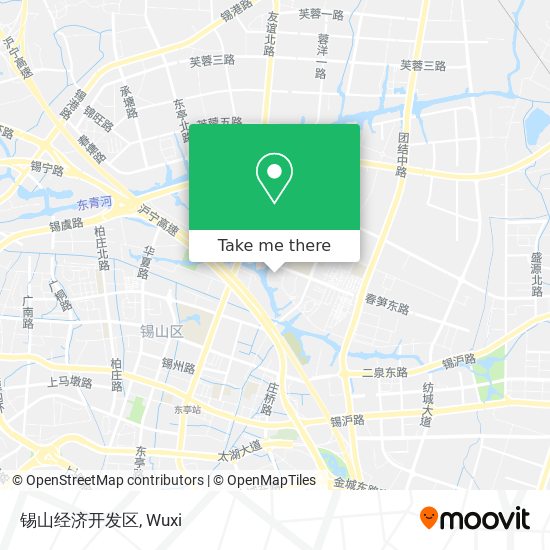 锡山经济开发区 map