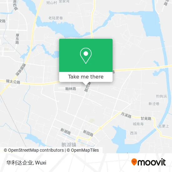 华利达企业 map