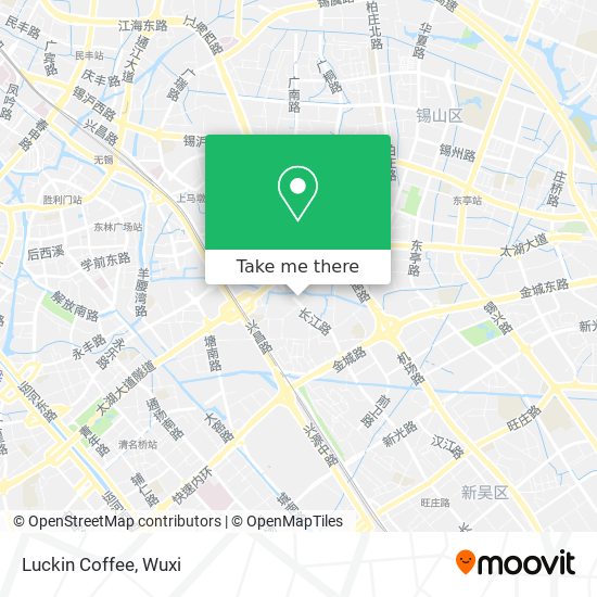 Luckin Coffee map