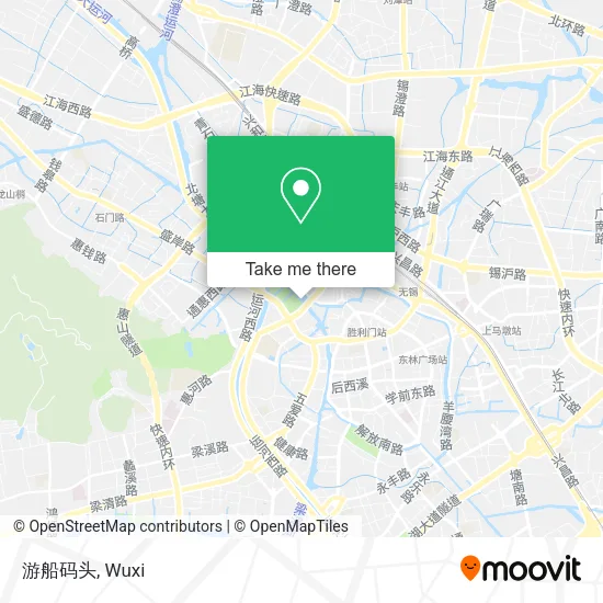游船码头 map